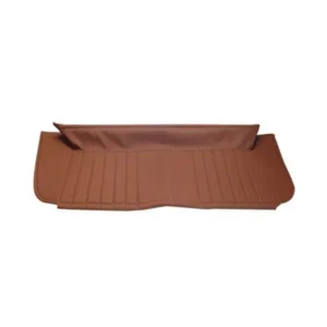 2CV rear parcel shelf, brown perforated imitation leather, frameless