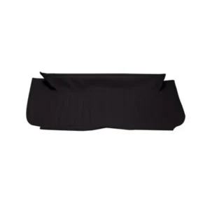 2CV rear parcel shelf, black perforated imitation leather, frameless