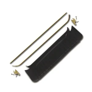 Black rear shelf for 2CV + frame
