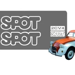 Kit de adhesivo puntual blanco brillante para 2CV (2711)