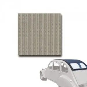 Capô Albatros bege 2CV com fecho externo