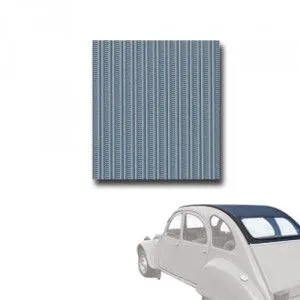 Capota 2CV azul celeste com fecho externo