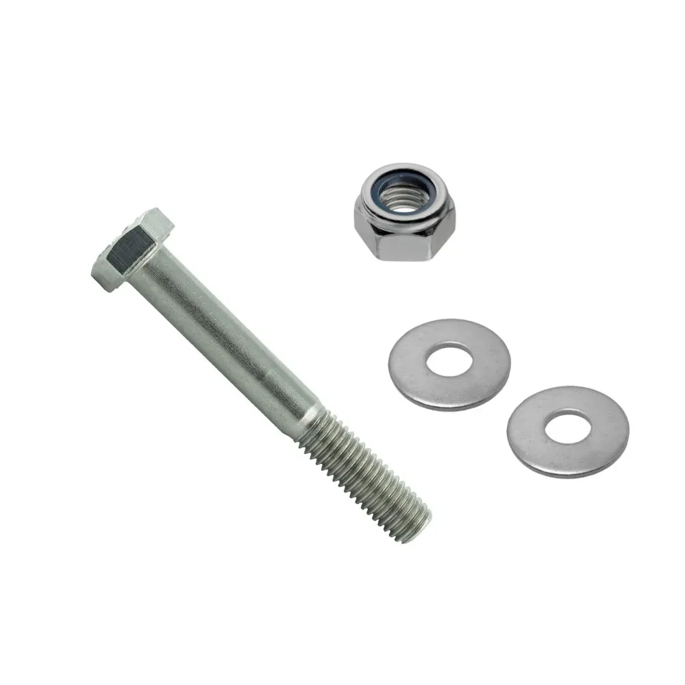 Screw + locking nut for fixing the 2CV steering column ring, M7 x 50