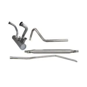Sistema de escape completo para 2CV, Dyane 6 con salida larga