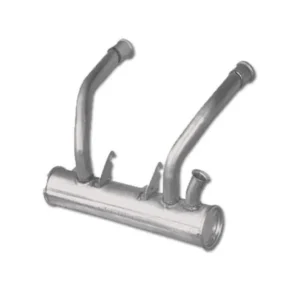 Exhaust under the 2CV 4 Dyane 4 gearbox