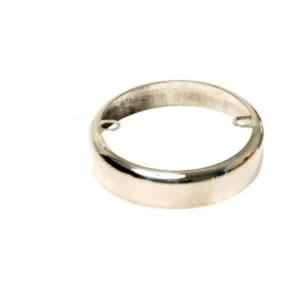 Chrome trim ring for 2CV Mehari taillight lens
