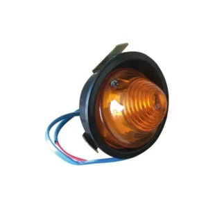Complete right front indicator light for 2CV, black