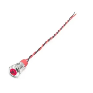 Indicador LED vermelha