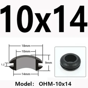 10x14 cable grommet
