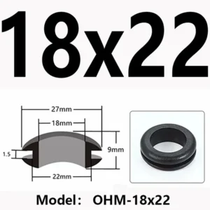 18x22 cable grommet