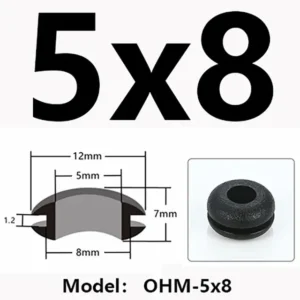 5x8 cable grommet