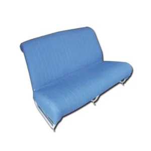 Conjunto de asientos de banco delanteros y traseros, azam azul diamante