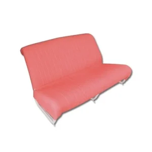 Front and rear bench seat assembly, azam red diamante