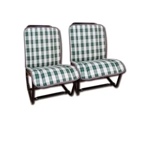 Prince of Wales checkered front trim x2