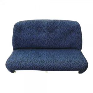 Revestimiento de asiento de banco delantero y trasero para Ami 6, hoja de acebo azul