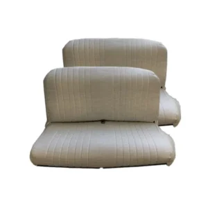 Houndstooth front and rear bench seat upholstery
