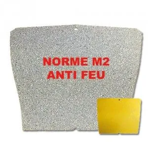 Soundproofing panel for 2CV hood