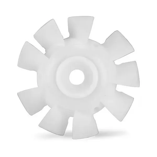 Ventilador branco 2CV6 mehari ami 8 accadiane 9 pás