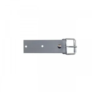 Against grey hood strap