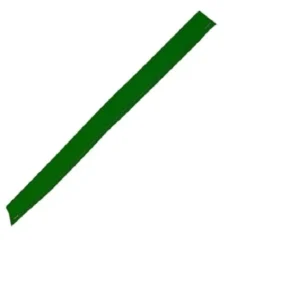 Vaina delantera larga verde mehari