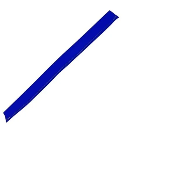 Funda de cadena trasera azul