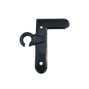 Black rear left closure tab