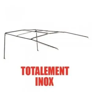 Complete stainless steel tarpaulin frames