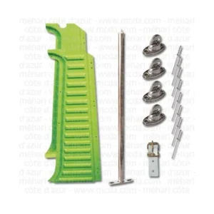 Panel lateral izquierdo completo, verde Tibesty Mehari