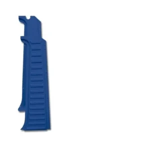 Left-hand side of the Mehari, bare azure blue