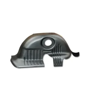 Black right wheel arch