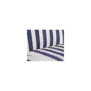 White/blue cotton terry front cover, sold individually for Mehari 4x4