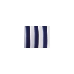 White/blue cotton rear seat cover for the Mehari