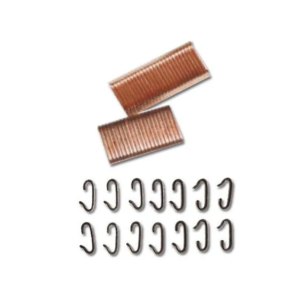 Kit de ganchos e grampos para montar uma capa Mehari