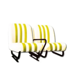 New white/yellow front right seat for Mehari