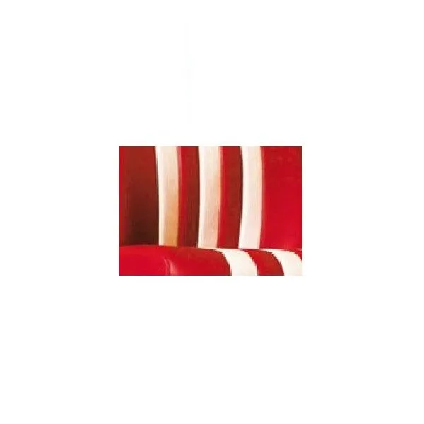 Assento frente esquerdo vermelho/branco Mehari