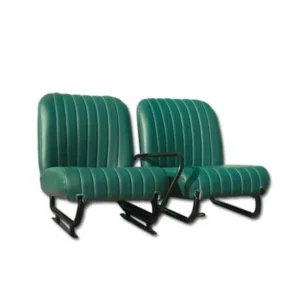 New seat, right-hand side, plain green