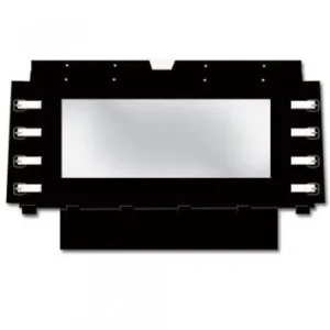Black rear pickup truck cover