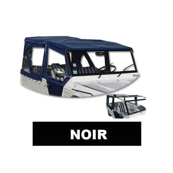 Jeu de bâches noir version azur complet+ arceau