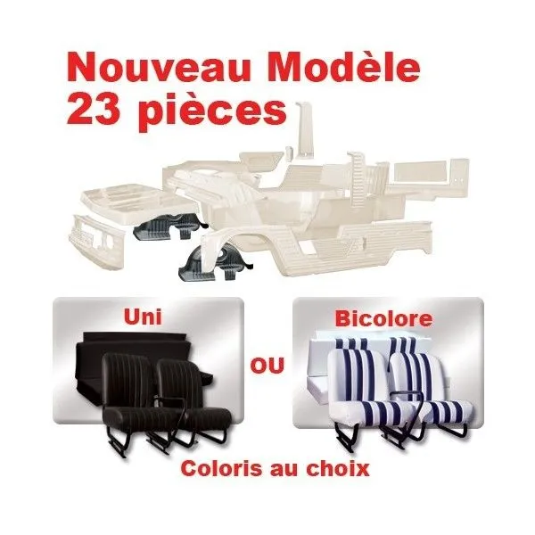 Complete beige body kit, new reinforced model