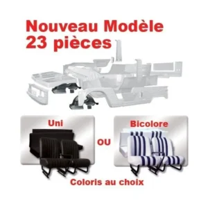 Complete white body kit, new reinforced model