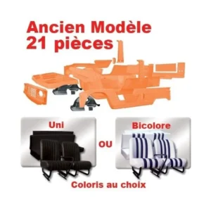 Reinforced orange full body kit for older model