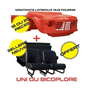 Complete red Hopi body kit, old reinforced model