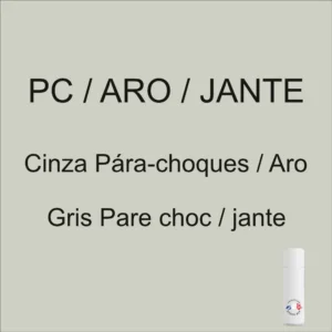 Grey aerosol for bumper and rim 16002