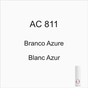 Pintura en aerosol de 298 ml para Méhari AC 811 Azure White, años 83-84-85-86-87