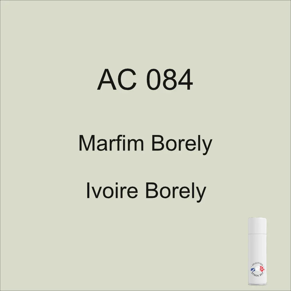 Tinta aerossol 298ml AC 084 Marfim Borely anos 73 - 74