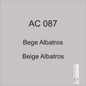 Pintura en aerosol de 298 ml AC 087 Beige Albatros, 1972-1973