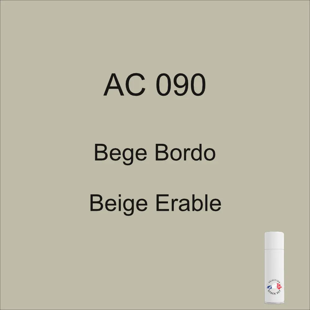 Tinta aerossol 298ml AC 090 Bege Maple ano 71
