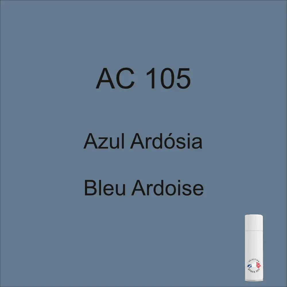 Tinta aerossol 298ml AC 105 Azul Ardósia ano 65