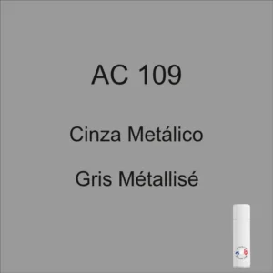 Pintura en aerosol gris metalizado AC 109 de 298 ml, 1949-1950-1951-1952