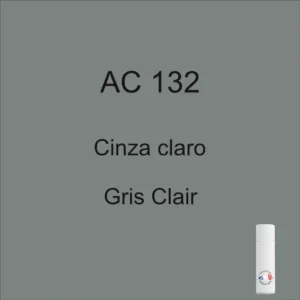 Pintura en aerosol gris claro AC 132 de 298 ml, años 55-56-57-58-59-60